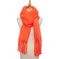 Women's Simple Style Solid Color Polyester Scarf sku image 19