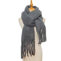 Women's Simple Style Solid Color Polyester Scarf sku image 21