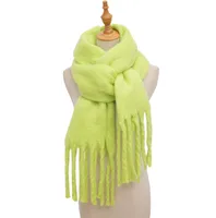 Women's Simple Style Solid Color Polyester Scarf sku image 23