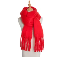 Women's Simple Style Solid Color Polyester Scarf sku image 15