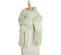 Women's Simple Style Solid Color Polyester Scarf sku image 14