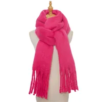 Women's Simple Style Solid Color Polyester Scarf sku image 28
