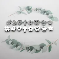 1 Piece Alloy Rhinestones Heart Shape Beads main image 4