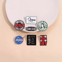 Cartoon Style Cowboy Style Letter Alloy Stamping Stoving Varnish Plating Unisex Brooches main image 6