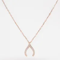 Sterling Silver 14K Gold Plated White Gold Plated Elegant Romantic Plating Inlay Solid Color Zircon Pendant Necklace main image 3