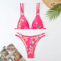 Women's Ditsy Floral 2 Pieces Set Bikinis Swimwear main image 4