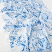 Women's Retro Simple Style Digital Printing Chiffon Scarf sku image 14