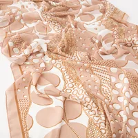 Women's Retro Simple Style Digital Printing Chiffon Scarf sku image 13