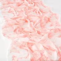 Women's Retro Simple Style Digital Printing Chiffon Scarf sku image 38