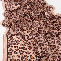 Women's Retro Simple Style Digital Printing Chiffon Scarf sku image 19