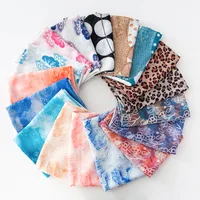 Women's Retro Simple Style Digital Printing Chiffon Scarf main image 1