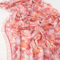Women's Retro Simple Style Digital Printing Chiffon Scarf sku image 39