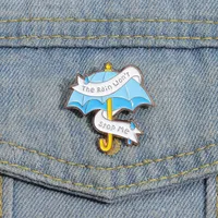 Cartoon Style Cute Cowboy Style Letter Umbrella Alloy Stamping Stoving Varnish Women's Brooches main image 3