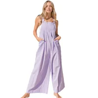 Women's Sleeveless Bodysuits Simple Style Solid Color main image 6