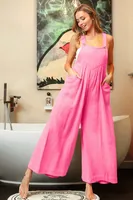 Women's Sleeveless Bodysuits Simple Style Solid Color sku image 6