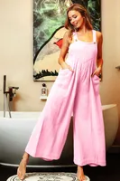 Women's Sleeveless Bodysuits Simple Style Solid Color sku image 10