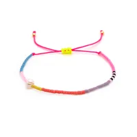 Simple Style Classic Style Color Block Beaded Freshwater Pearl Glass Beaded Women's Bracelets main image 5