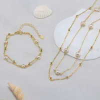 925 Sterling Silver Freshwater Pearl Bracelets Elegant main image 5