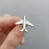 Simple Style Airplane Alloy Plating Unisex Brooches main image 3