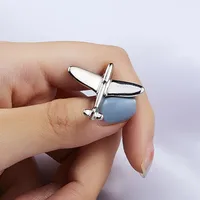 Simple Style Airplane Alloy Plating Unisex Brooches main image 5