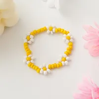 Cartoon Style Cute Flower Resin Seed Bead Beaded Kid'S Bracelets Necklace sku image 6