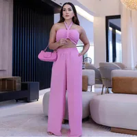 Holiday Daily Women's Streetwear Solid Color Polyester Pants Sets Pants Sets main image 1