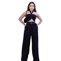 Holiday Daily Women's Streetwear Solid Color Polyester Pants Sets Pants Sets main image 4