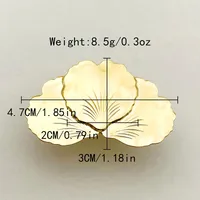Elegant Glam Artistic Flower Dragonfly 304 Stainless Steel 14K Gold Plated Rings In Bulk sku image 2