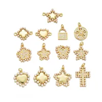 Simple Style Classic Style Butterfly 18K Gold Plated Pearl Zircon Copper Wholesale Jewelry Accessories main image 9