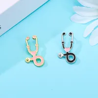Cartoon Style Cute U Shape Heart Shape Alloy Enamel Unisex Brooches main image 1