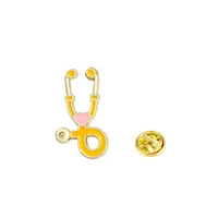 Cartoon Style Cute U Shape Heart Shape Alloy Enamel Unisex Brooches sku image 1
