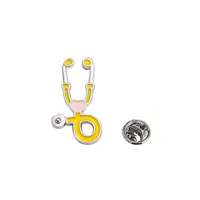 Cartoon Style Cute U Shape Heart Shape Alloy Enamel Unisex Brooches sku image 2