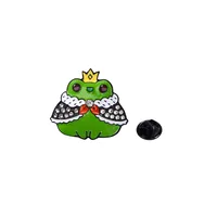 Cartoon Style Cute Frog Alloy Stamping Stoving Varnish Plating Unisex Brooches sku image 63