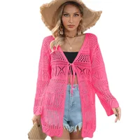 Women's Solid Color Vacation Cover Ups main image 5