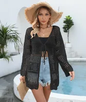 Women's Solid Color Vacation Cover Ups sku image 3