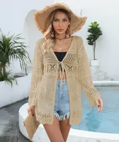 Women's Solid Color Vacation Cover Ups sku image 5