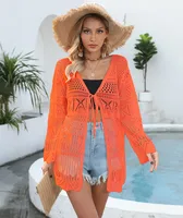 Women's Solid Color Vacation Cover Ups sku image 4