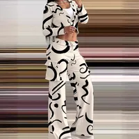 Holiday Daily Women's Streetwear Printing Polyester Printing Pocket Pants Sets Pants Sets main image 1
