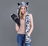 Unisex Fashion Cartoon Imitation Fur Winter Scarves sku image 12