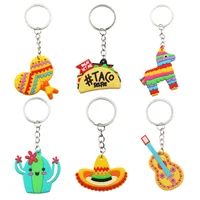 Cartoon Style Cartoon Character PVC Epoxy Keychain main image 1