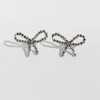 1 Pair Cute Simple Style Classic Style Bow Knot Plating Brass 24K Gold Plated Ear Studs sku image 2