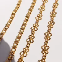 Wholesale Simple Style Heart Shape Butterfly Brass Plating 18K Gold Plated Necklace main image 2
