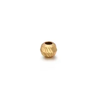 1 Piece Diameter 3mm Diameter 4mm Sterling Silver Solid Color Polished Beads sku image 4