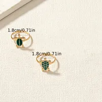 Elegant Retro Beach Tortoise Alloy Wholesale Open Rings main image 6