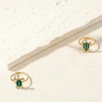 Elegant Retro Beach Tortoise Alloy Wholesale Open Rings main image 3