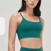 Sports Solid Color Nylon Strap Active Tops Vest main image 5