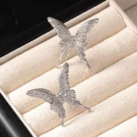 1 Pair Sweet Commute Butterfly Zinc Alloy Ear Studs main image 3
