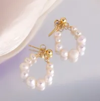 Elegant Pearl 925 Sterling Silver Freshwater Pearl Beaded Bracelets Wholesale sku image 1