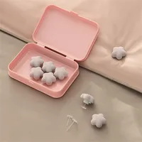 Cute Solid Color Plastic Cotton Pin main image 5