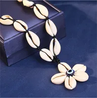 Vacation Bohemian Flower Shell Women's Pendant Necklace main image 2